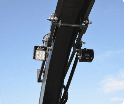 Heizomat Crane Chipper onboard camera